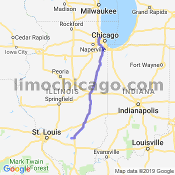 Travel from Sandoval to Midway airport Limousine service to Midway airport (MDW)