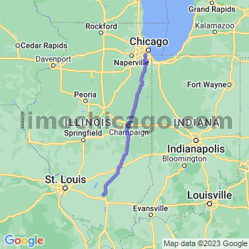 Travel from Walnut Hill to Midway airport Limousine service to Midway airport (MDW)