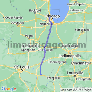 Travel from Wayne City to O'Hare airport Limousine service to O'Hare airport (ORD)