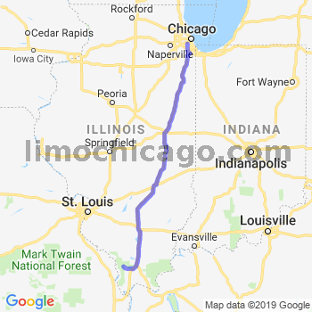 Travel from Alto Pass to Midway airport Limousine service to Midway airport (MDW)