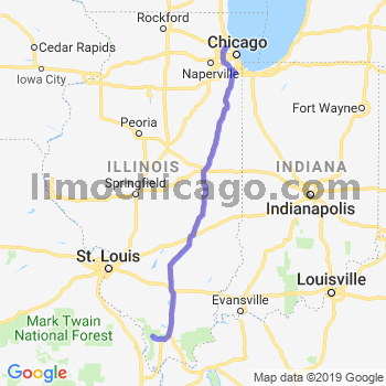 Travel from Alto Pass to O'Hare airport Limousine service to O'Hare airport (ORD)