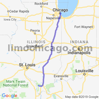 Travel from Alto Pass to Chicago Loop Limousine service to Chicago Loop