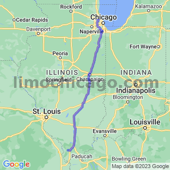 Travel from Anna to O'Hare airport Limousine service to O'Hare airport (ORD)