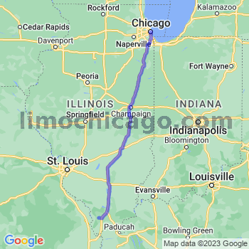 Travel from Anna to Chicago Loop Limousine service to Chicago Loop