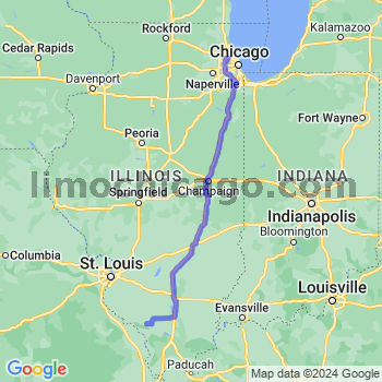 Travel from Ava to O'Hare airport Limousine service to O'Hare airport (ORD)