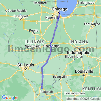 Limousine service to Chicago Loop