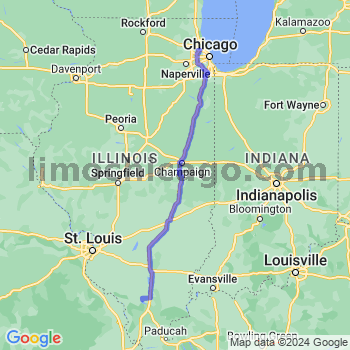 Travel from Cambria to O'Hare airport Limousine service to O'Hare airport (ORD)