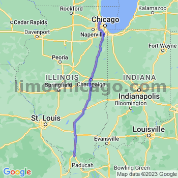 Travel from Goreville to O'Hare airport Limousine service to O'Hare airport (ORD)