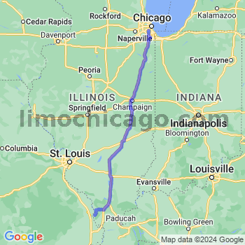 Travel from Mc Clure to Midway airport Limousine service to Midway airport (MDW)