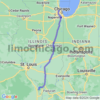 Travel from Mc Clure to O'Hare airport Limousine service to O'Hare airport (ORD)