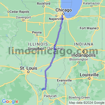 Travel from Makanda to Midway airport Limousine service to Midway airport (MDW)