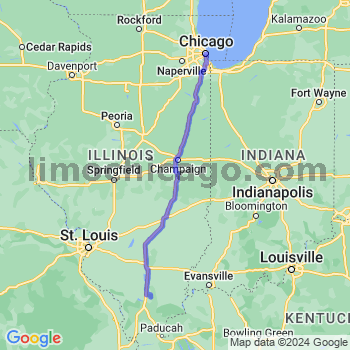 Travel from Pittsburg to Chicago Loop Limousine service to Chicago Loop
