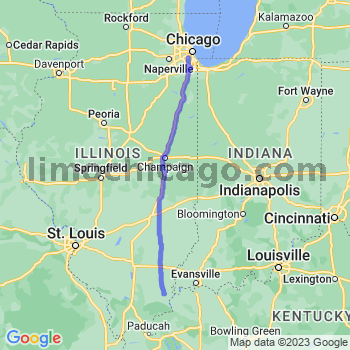 Travel from Ridgway to Midway airport Limousine service to Midway airport (MDW)