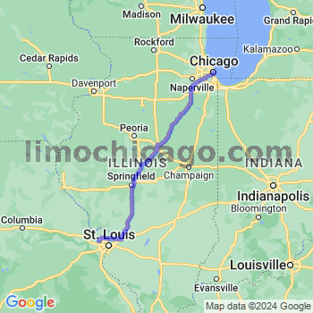 Limousine service to Chicago Loop