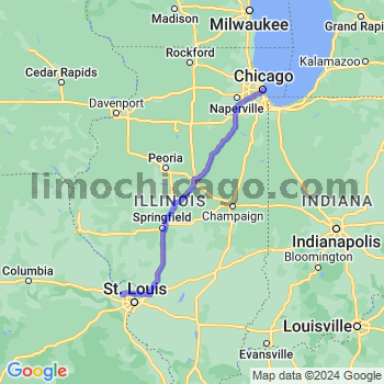 Limousine service to Chicago Loop