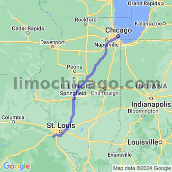 Limousine service to Chicago Loop