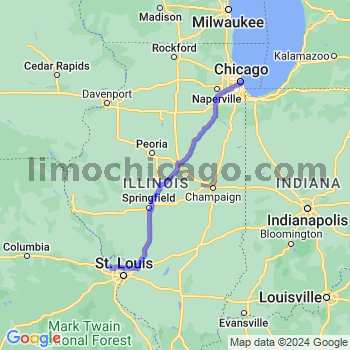Limousine service to Chicago Loop