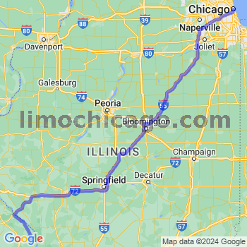 Limousine service to Chicago Loop
