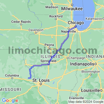 Limousine service to Chicago Loop