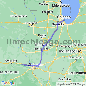 Limousine service to Chicago Loop
