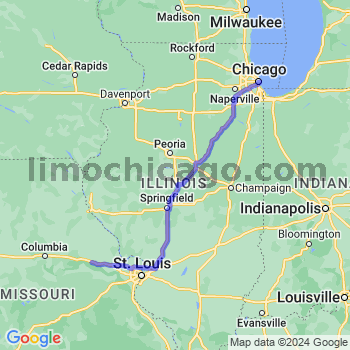 Limousine service to Chicago Loop