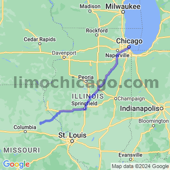 Limousine service to Chicago Loop