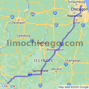 Limousine service to O'Hare airport (ORD)