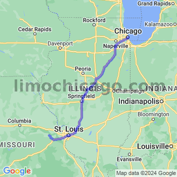 Limousine service to Chicago Loop