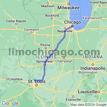 Limousine service to Chicago Loop
