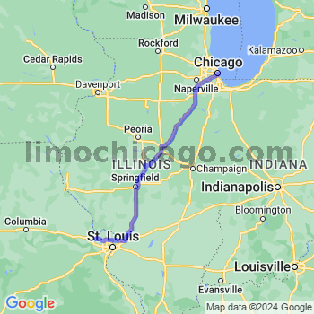 Limousine service to Chicago Loop