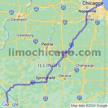 Limousine service to Chicago Loop