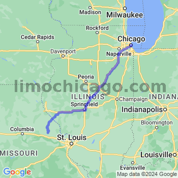 Limousine service to Chicago Loop