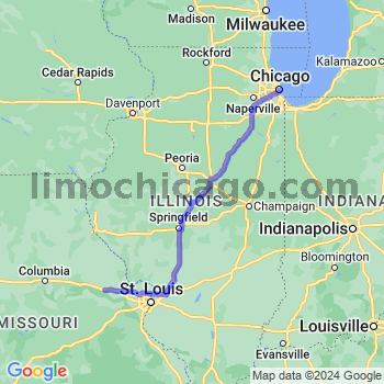 Limousine service to Chicago Loop