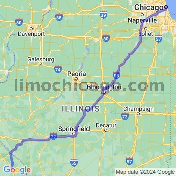 Limousine service to Chicago Loop