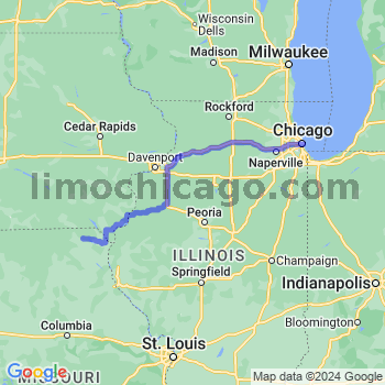 Limousine service to Chicago Loop