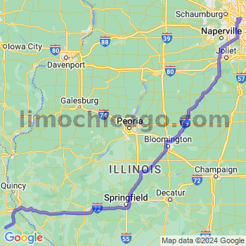 Limousine service to O'Hare airport (ORD)