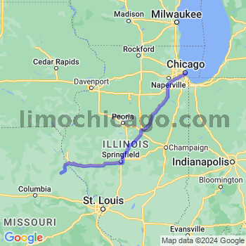 Limousine service to Chicago Loop