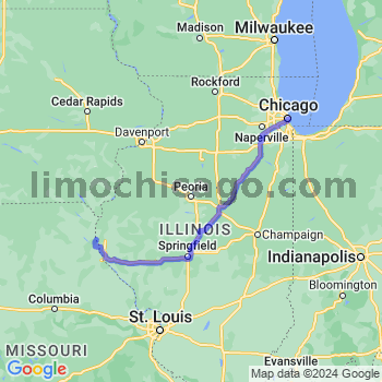 Limousine service to Chicago Loop