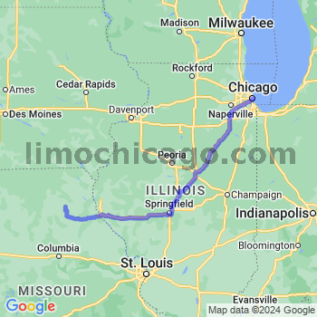 Limousine service to Chicago Loop