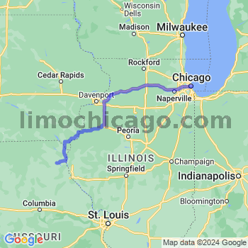 Limousine service to Chicago Loop