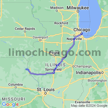 Limousine service to Chicago Loop