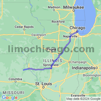 Limousine service to Chicago Loop