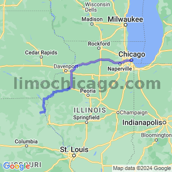 Limousine service to Chicago Loop