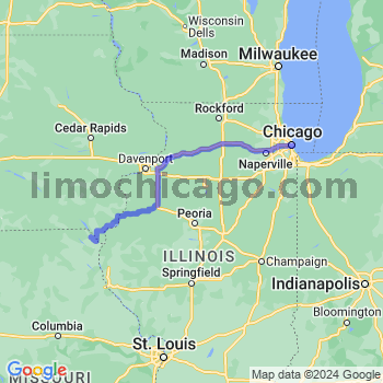 Limousine service to Chicago Loop