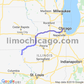 Limousine service to O'Hare airport (ORD)
