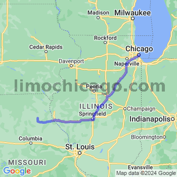 Limousine service to Chicago Loop