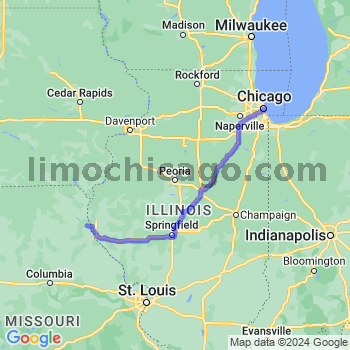 Limousine service to Chicago Loop