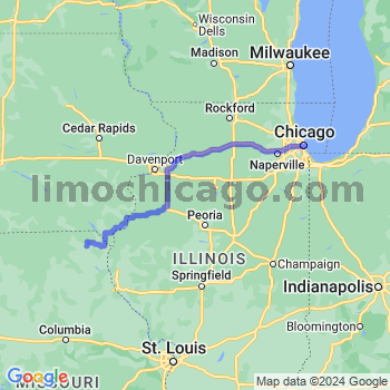 Limousine service to Chicago Loop