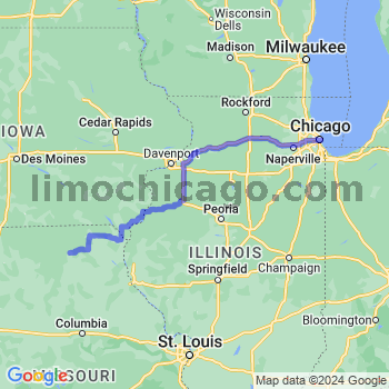 Limousine service to Chicago Loop