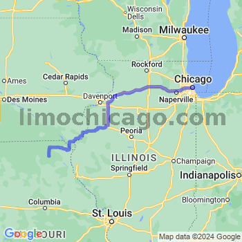Limousine service to Chicago Loop
